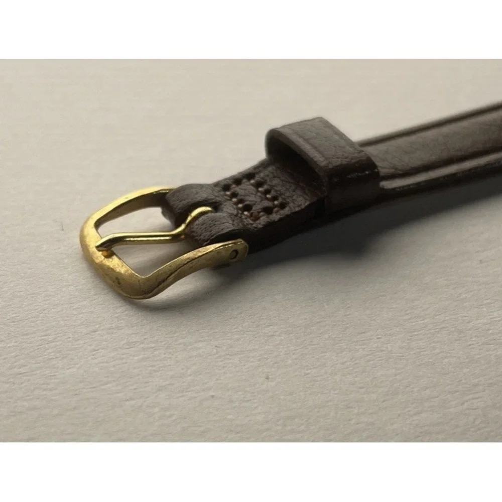 10mm Brown Selected Calf Skin‎ Watch band 2008-10R